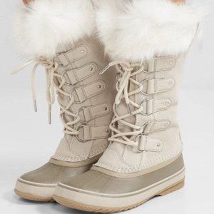 Sorel Joan of Arctic Faux Fur Rubber Boot